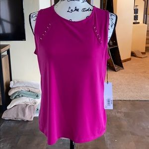 Adrienne Vittadini Pink Tank Top